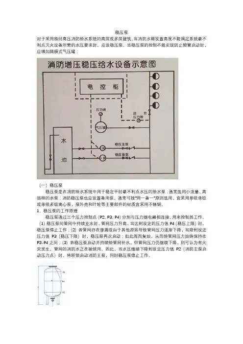 消防稳压泵设置规范标准[详]