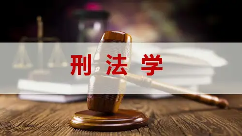 刑法学(第八章)