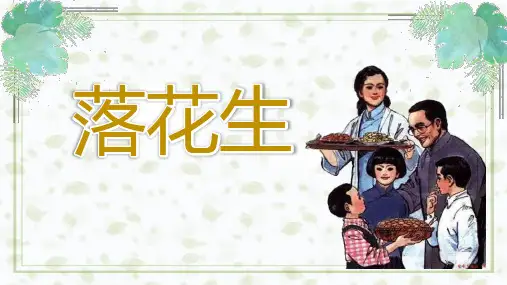 统编版五年级语文上册2《落花生》课件(共26张PPT)(4)
