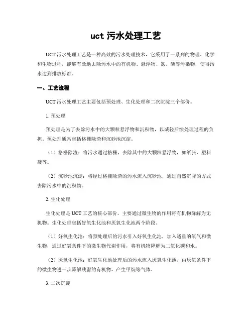 uct污水处理工艺