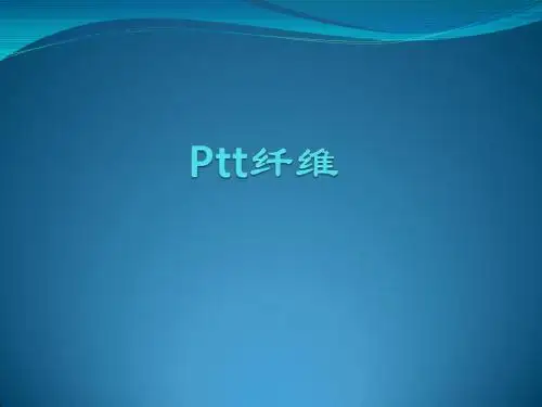 Ptt纤维
