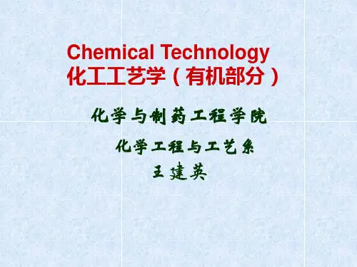 2009化工工艺学第一章第三节