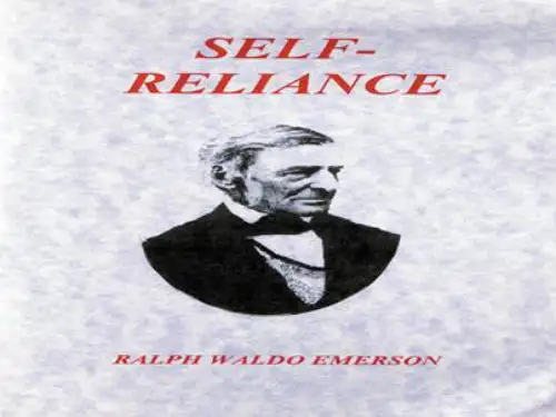 Emerson self-reliance and nature