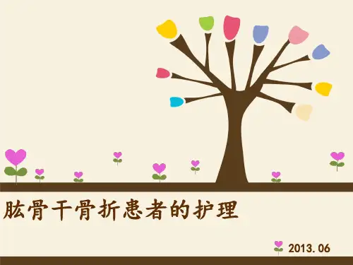 肱骨干骨折患者的护理PPT课件