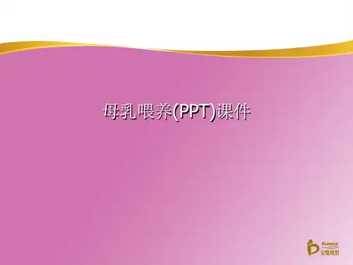 母乳喂养(PPT)PPT讲稿