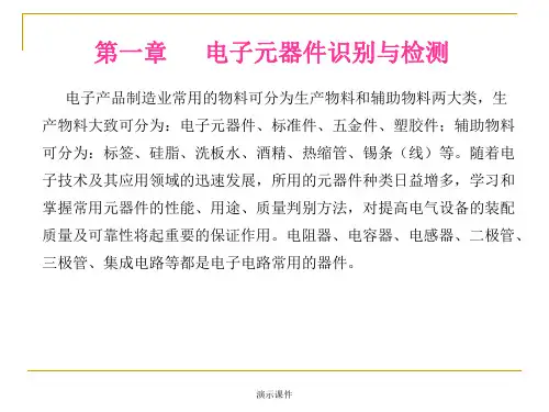 模板电子元器件识别与检测(全).ppt