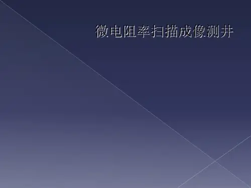 微电阻率扫描成像测井