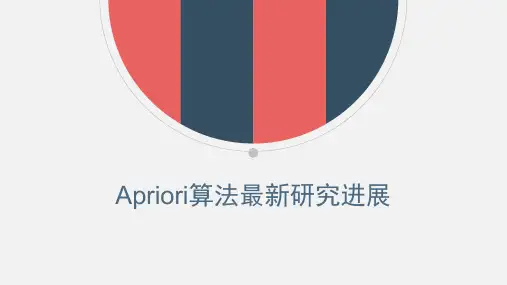 Apriori算法介绍PPT