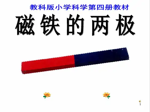最新教科版二年级科学下册《磁铁的两极》ppt教学课件