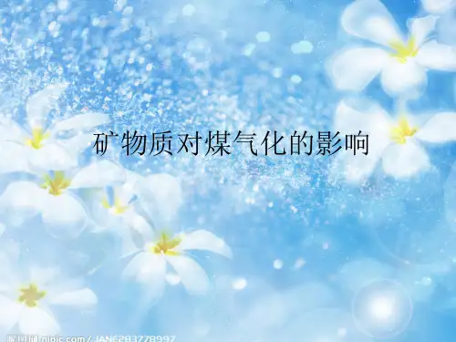 灰分对煤气化的影响