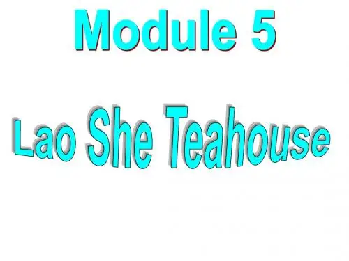 2015-2016学年外研版初中英语八年级上册优质课件评比精选 Module5  Unit1