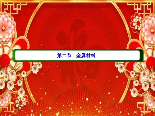 高中化学-第三章-铁-金属材料-21-铁合金-铝和铝合金-型合金课件-高中第一册化学课件精选全文
