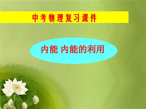中考物理总复习课件《-内能及其利用》.ppt