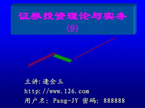 证券投资理论与实务(9)