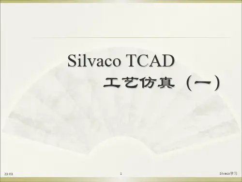 Silvaco_TCAD_工艺仿真1.