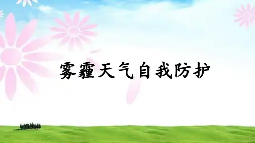 雾霾PPT