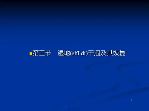 2020人教版高中地理选修六培优课堂课件第4章生态环境保护第3节