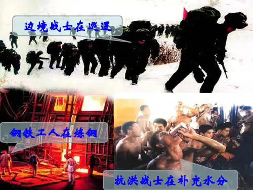 人教版教学课件1.1细胞生活的环境
