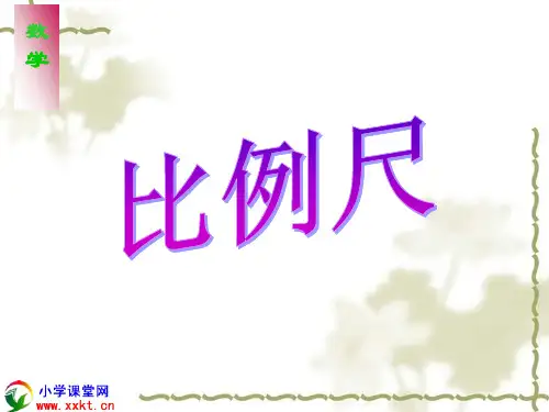 六年级数学下册《比例尺》PPT课件(48-49页)