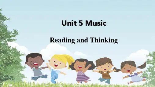 2021新人教高中英语必修二Unit 5 Reading and Thinking-优秀公开课件