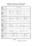 专业硕士学位信息基本数据表