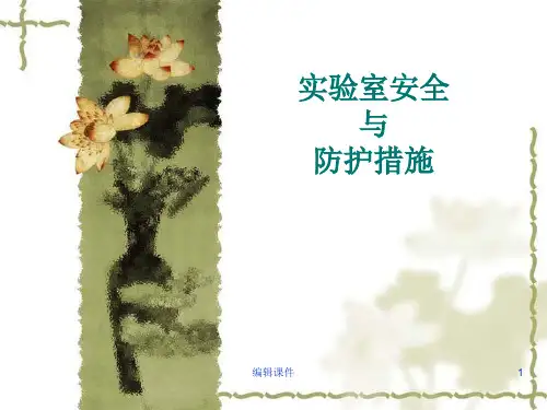 实验室安全与防护措施
