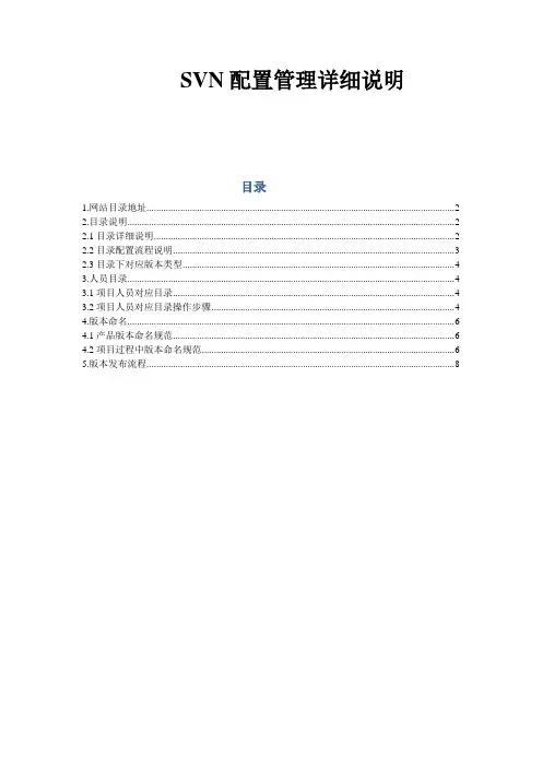 配置管理目录详解