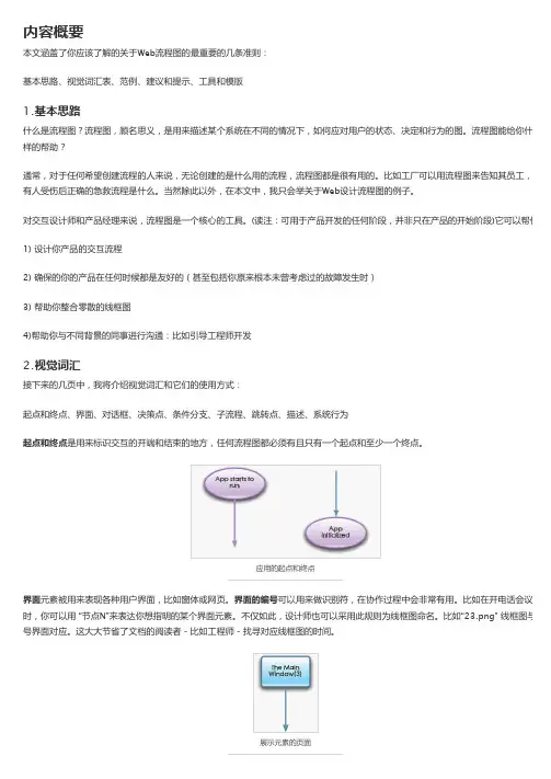 流程图制作规范