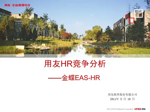 用友金蝶HR对比