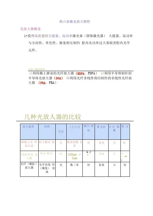 第六章激光放大特性12(精)