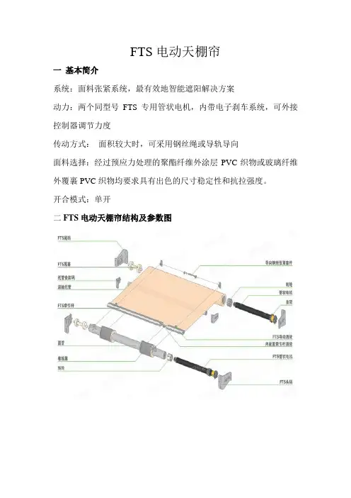 FTS电动天棚帘