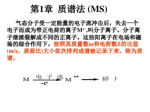 波谱分析质谱