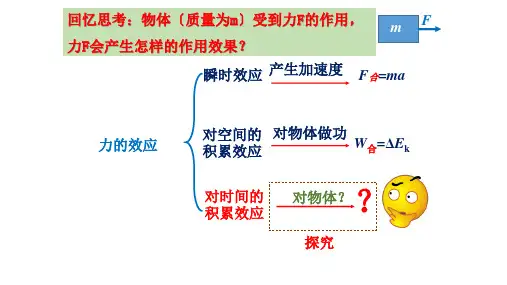 高中物理1.2动量、冲量优秀课件