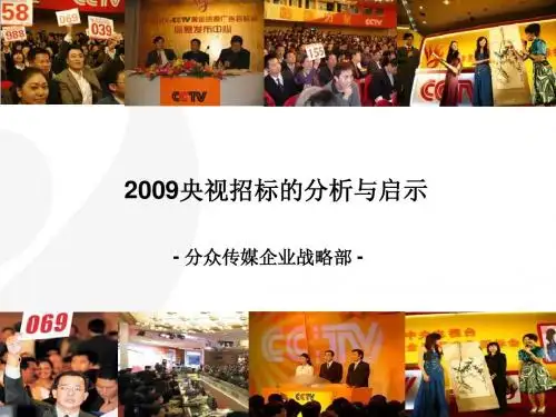 分众-2009央视招标的分析与启示