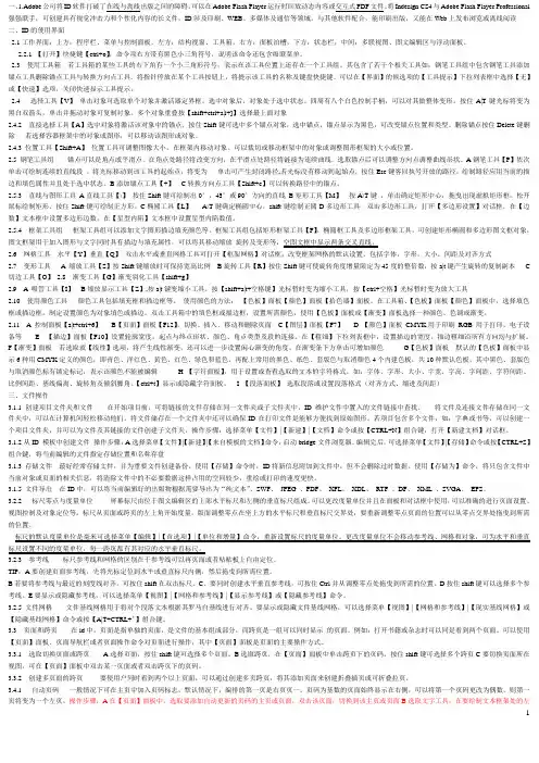 indesign基础知识