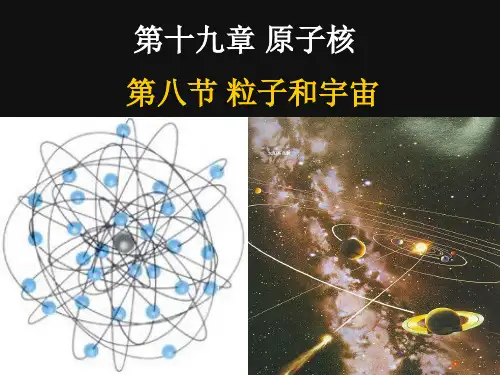 物理：19.8《粒子和宇宙》PPT课件(新人教版 选修3-5)