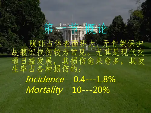 腹部闭合性损伤PPT课件