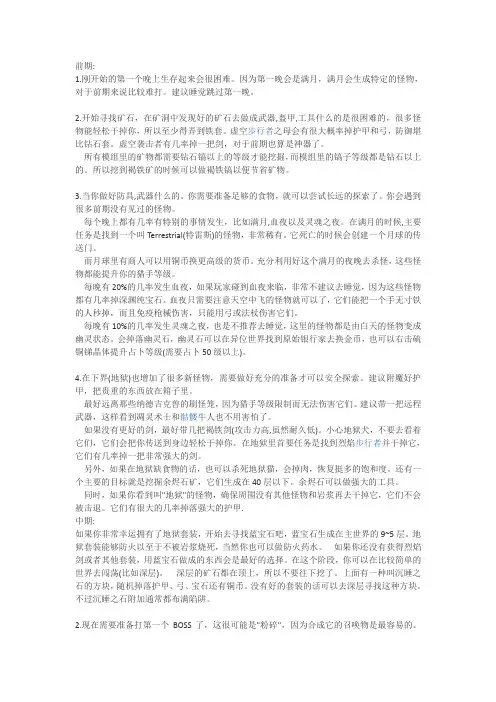 虚无2攻略