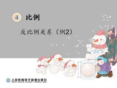 反比例关系 ppt课件