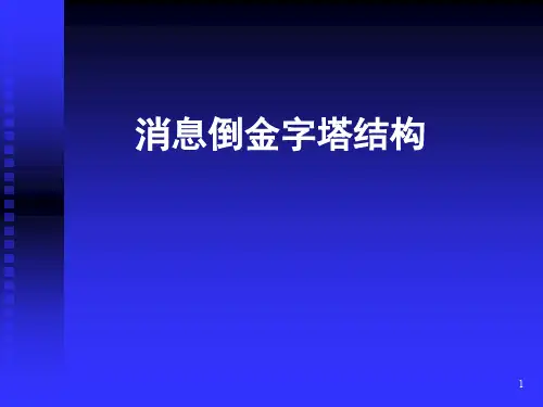消息倒金字塔结构PPT课件