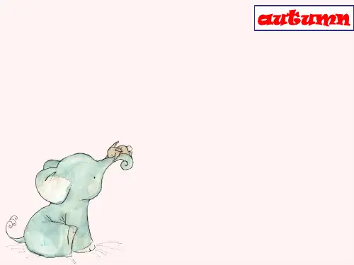 冀教版八年级英语上册  Unit 3 Lesson 13《I Love Autumn》 课件 (共25张PPT)