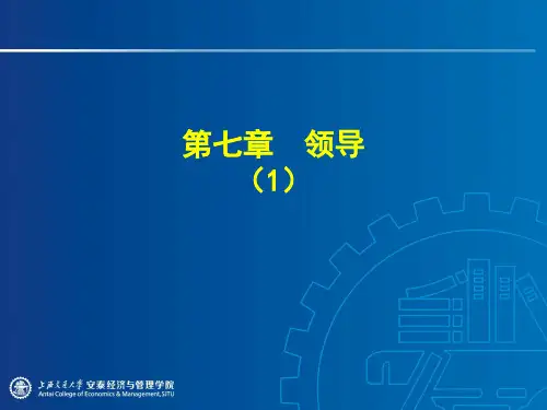 领导管理技能培训教材(PPT46页).ppt