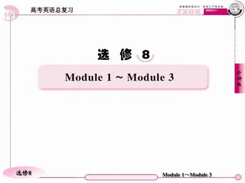 高考英语总复习精品课件：Unit3 Foreign Food(外研版选修8)
