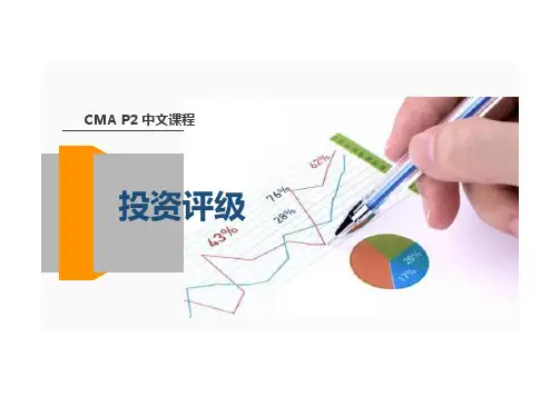 2017美国注册管理会计师(CMA) P2 决策分析和风险管理- 投资评级