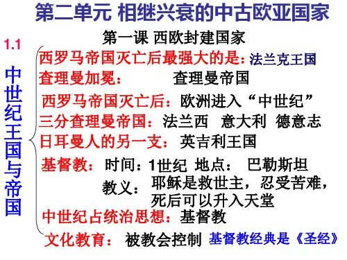 八上社会第二单元 复习