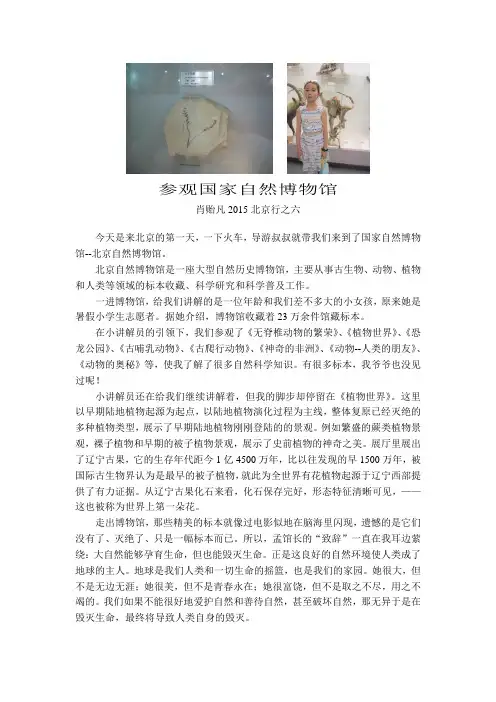 6-参观国家自然博物馆