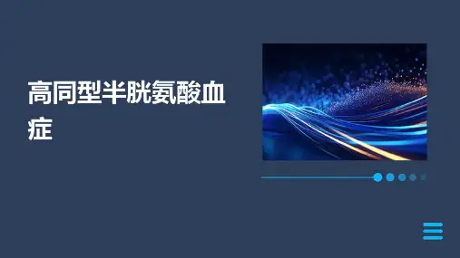 高同型半胱氨酸血症