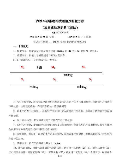 GB18285-2018重点解读