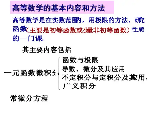第1章函数极限与连续课件