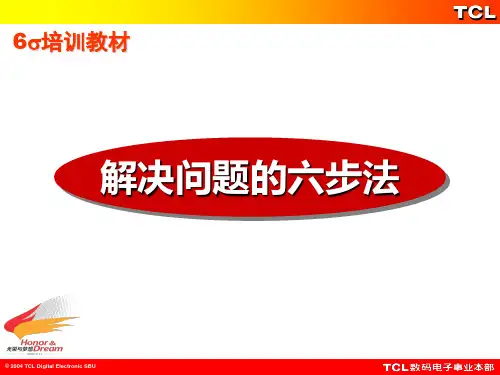 解决问题六步法PPT幻灯片